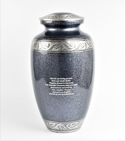 Grey Double Capacity Companion Urn (425 Lb/190 Kg)