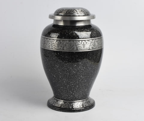 Grey & Silver Dove Cremation Urn