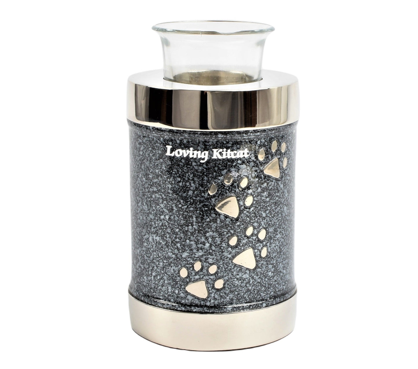 Grey Tealight Pet Urn