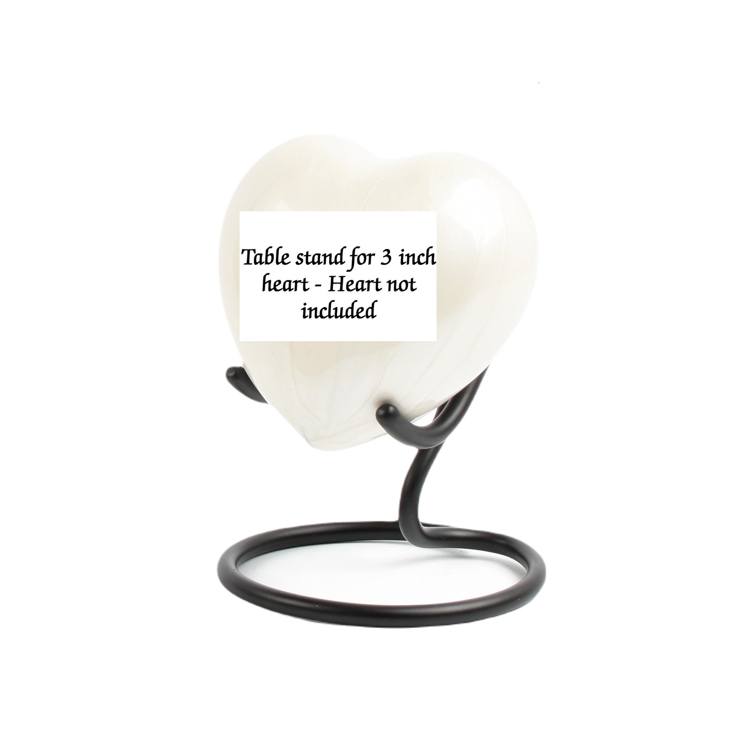 Table stand for 3 Inch heart Keepsake