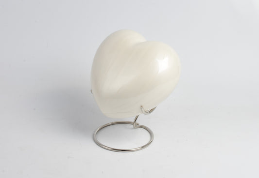 Heart Cremation Ashes Urn - Large-Medium-Small  – Adult Child or Dog Cat Pet Memorial