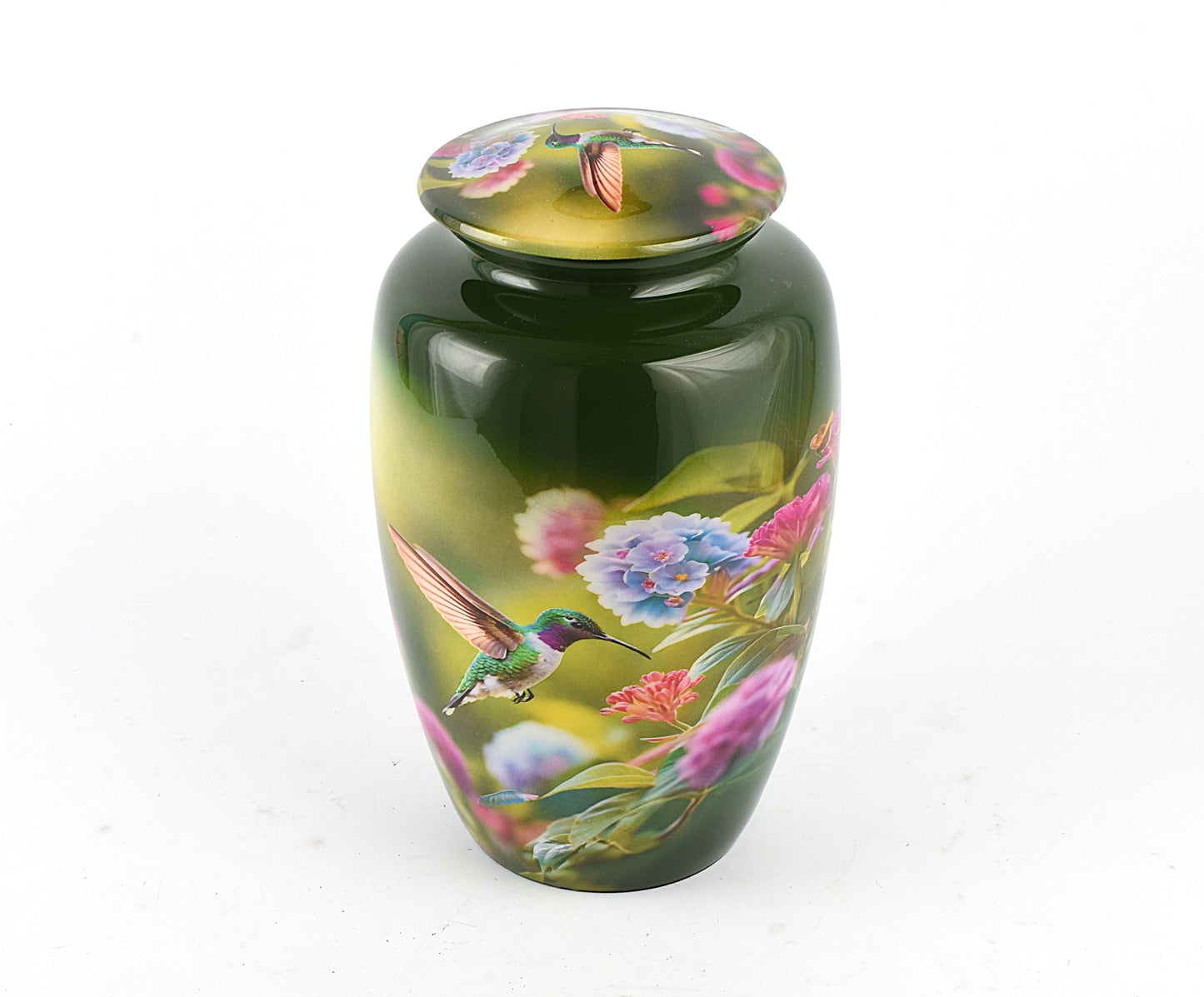 Hummingbird Garden Adult Cremation Ashes Urn