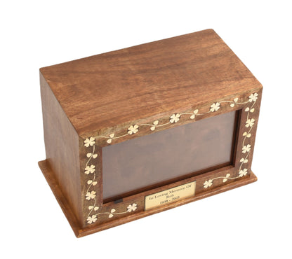 personalised hard wood casket, solid wood casket with engraved plaque,hard wood urn for human ashes , photo frame wood casket urn, Solid Wood large ashes container , cremation ashes container pet, cremation urn for ashes , urn for ashes , container for ashes, ashes storage jar, human ashes container, large urn , british urn, adult ashes urn, cremation urn for human ashes, funeral memorial burial remembrance URN, affordable price urn, metal urn, blue urn, free delivery urn, quick delivery urn
