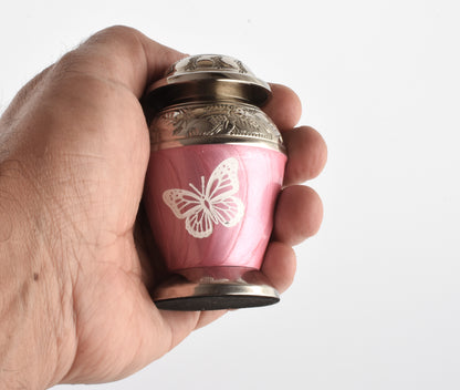 Pink Butterfly Mini Keepsake