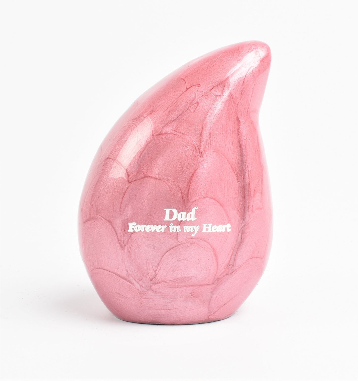 Pink Teardrop Keepsake Urn