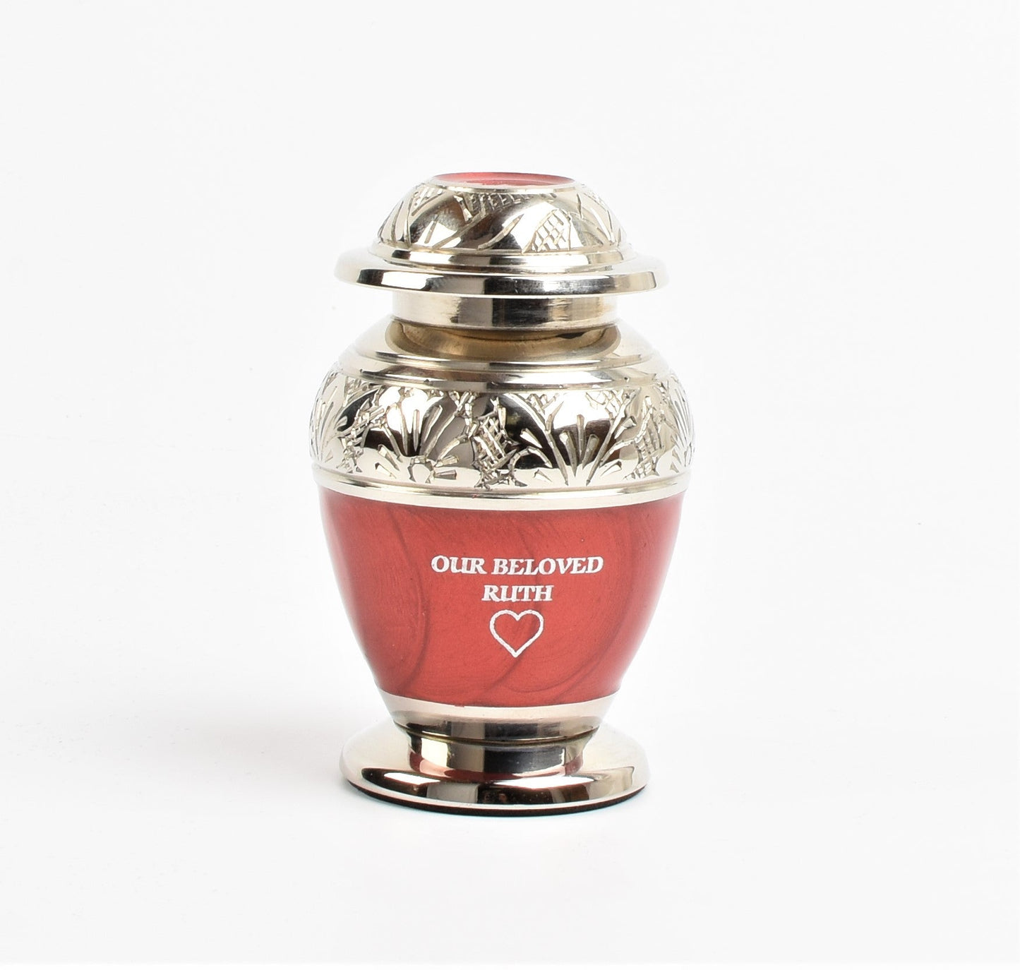 Red Dove Style Keepsake Urn