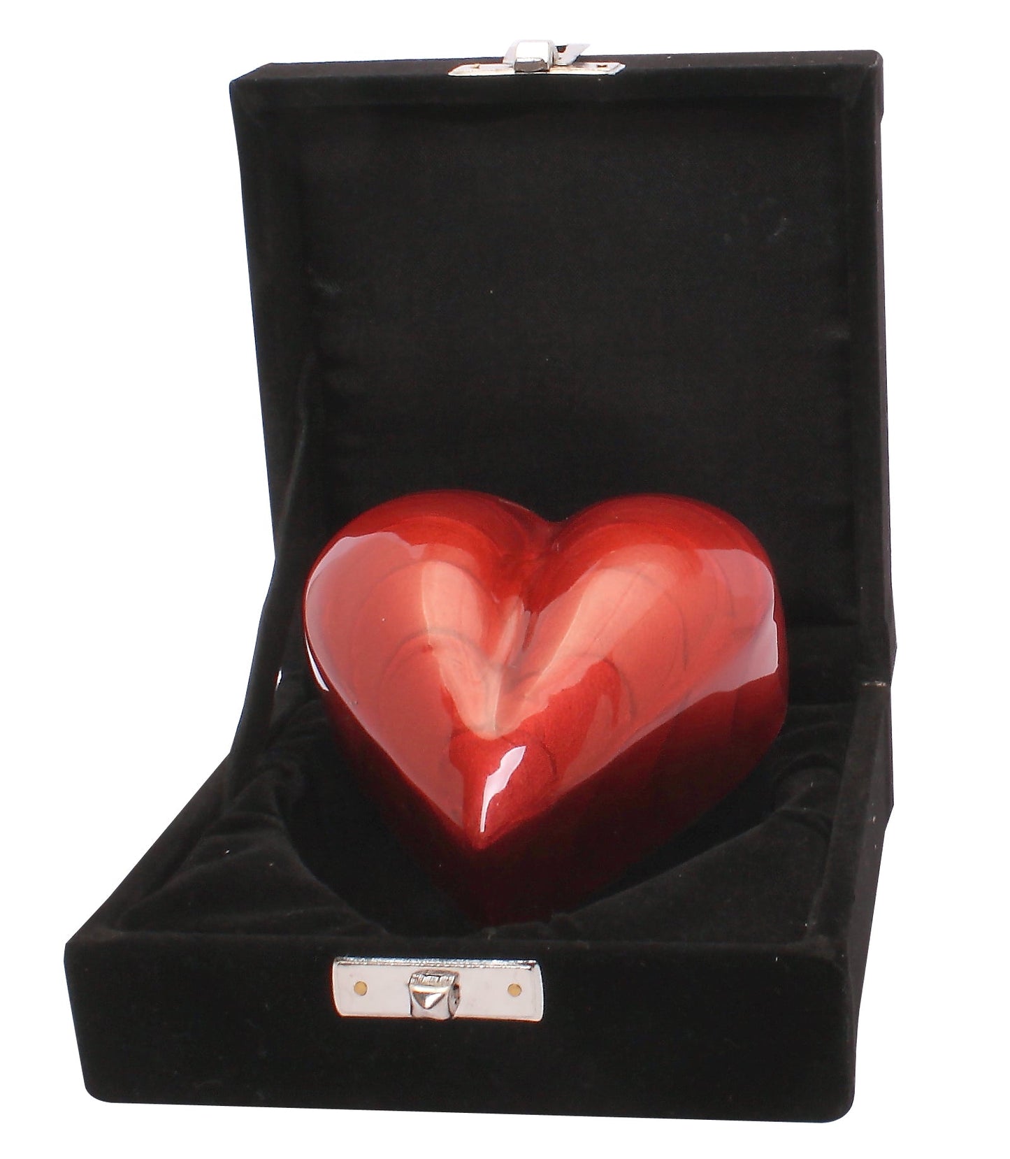 small heart keepsake urn, red hear keepsake urn, red heart keepsake urn, white heart keepsake urn