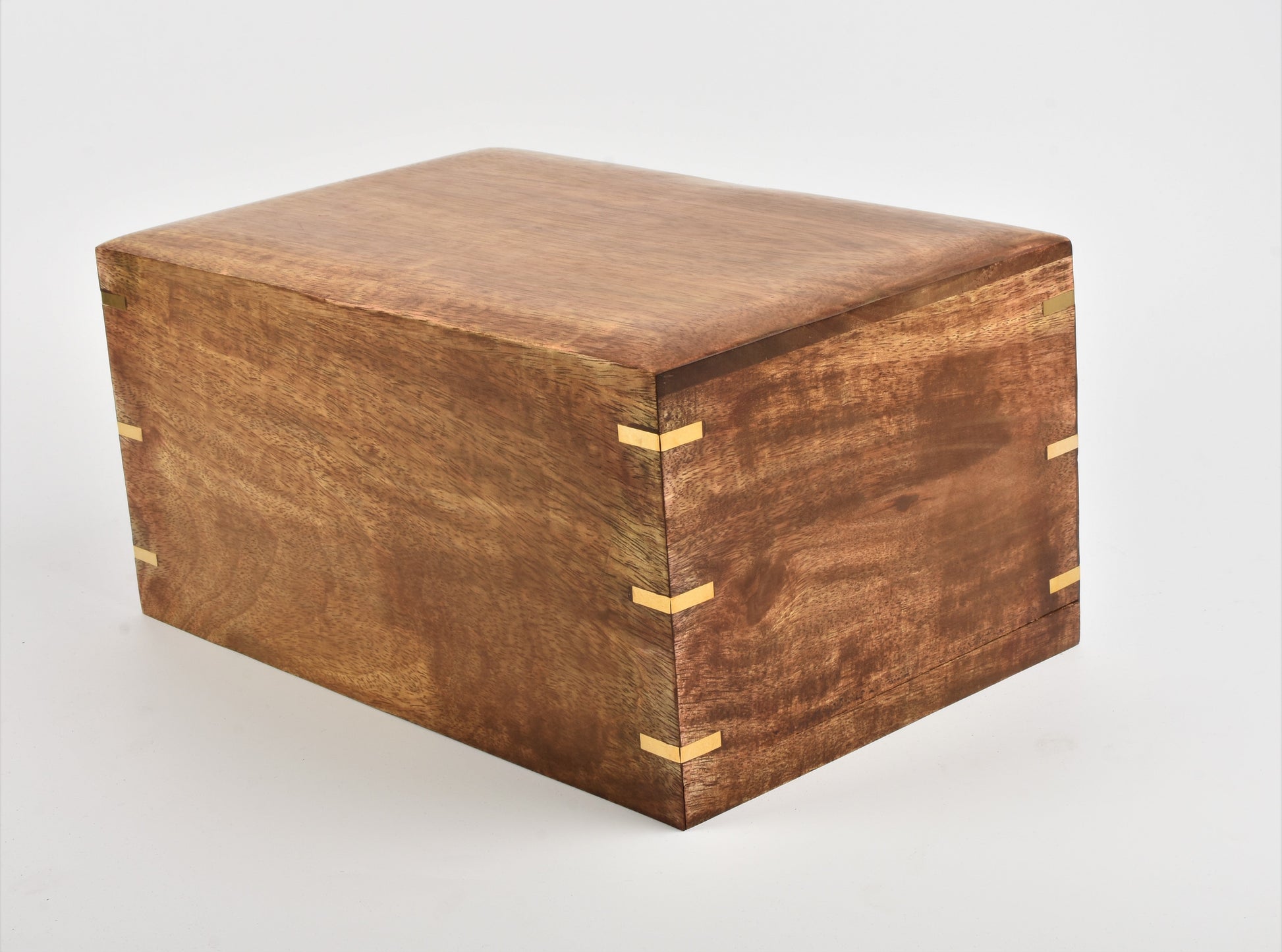 large cremation urn for ashes, wood urn casket, free delivery , biodegradable urn, best quality