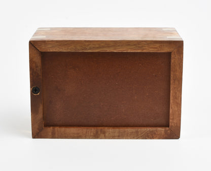 solid wood adult creamtion urn , container for human ashes, pet , funeral memorial remembrance