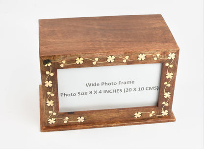 hard wood urn for human ashes , photo frame wood casket urn, Solid Wood large ashes container , cremation ashes container pet, cremation urn for ashes , urn for ashes , container for ashes, ashes storage jar, human ashes container, large urn , british urn, adult ashes urn, cremation urn for human ashes, funeral memorial burial remembrance URN, affordable price urn, metal urn, blue urn, free delivery urn, quick delivery urn