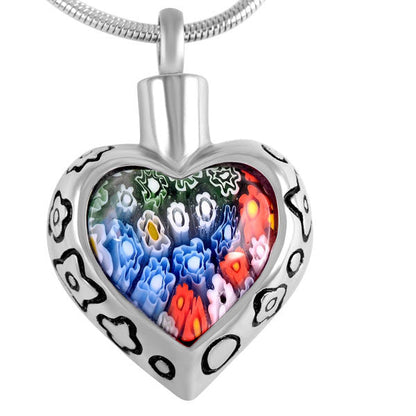 Rainbow Heart Pendant
