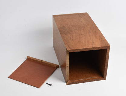 Wood Casket for Adult Ashes Tree Design