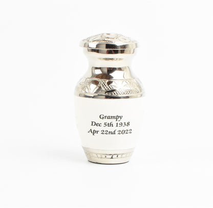 White Classic Keepsake