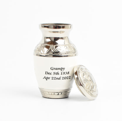 White Classic Keepsake