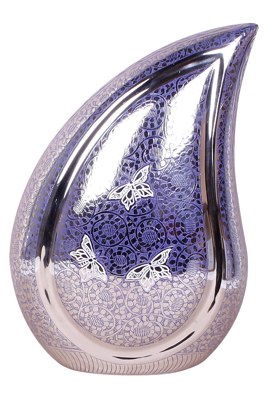 cremation urn for ashes , teardrop urn, purple teardrop urn, urn for ashes , container for ashes, ashes storage jar, human ashes container, large urn , british urn, adult ashes urn, cremation urn for human ashes, funeral memorial burial remembrance URN, affordable price urn, metal urn, blue urn, free delivery urn, quick delivery urn