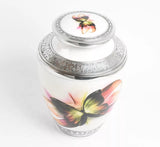 Butterfly Design Aluminium Cremation Urn