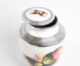 Butterfly Design Aluminium Cremation Urn