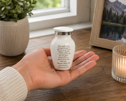 Solid White Keepsake