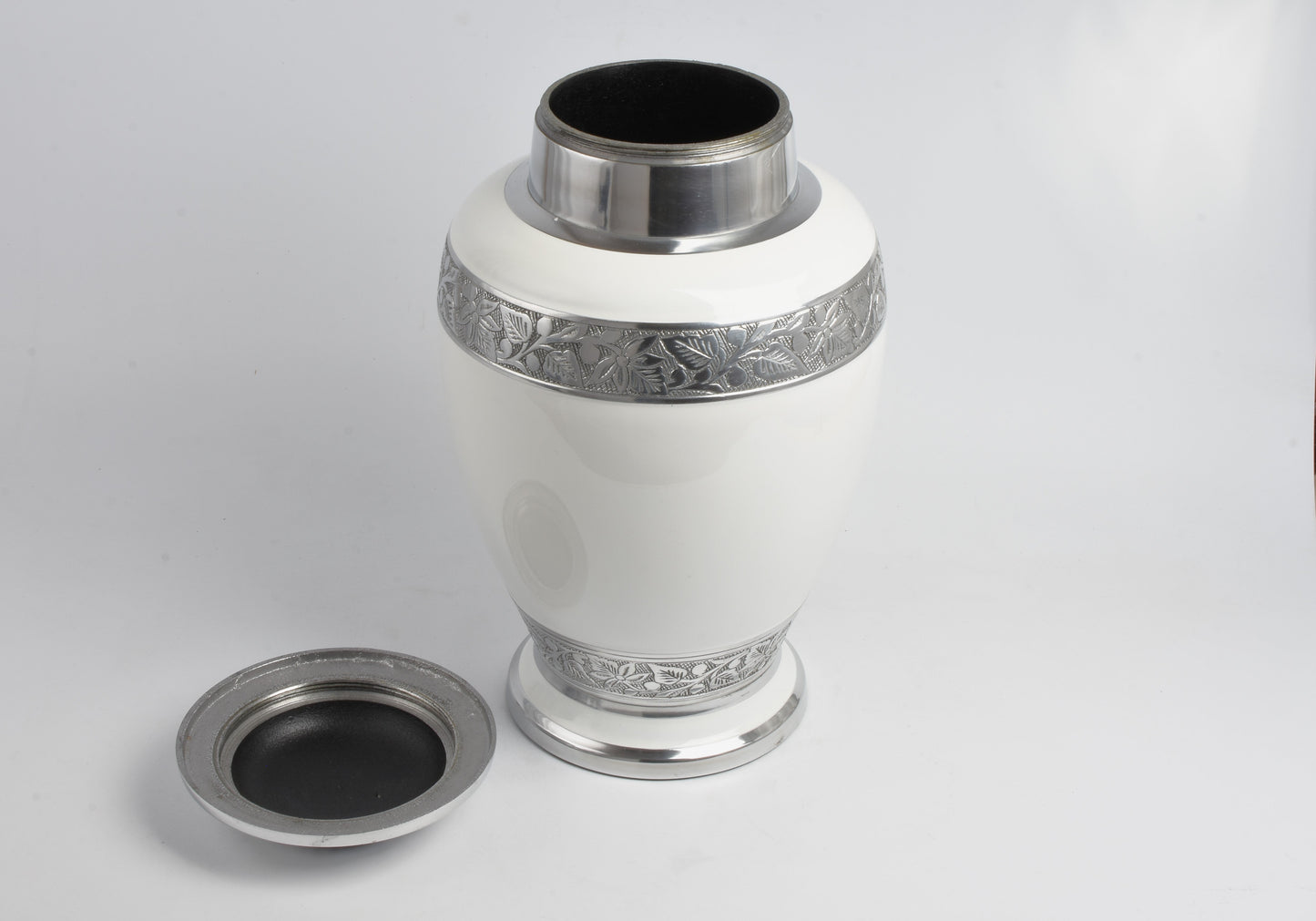 White 2 Body Ashes Companion Urn (365 Lb/165 Kg)