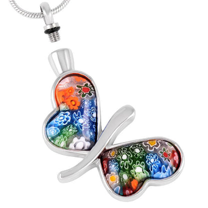 Rainbow Butterfly Pendant