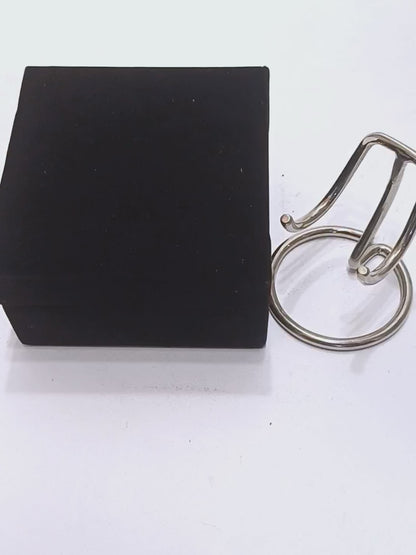 Pearl White Keepsake Heart With Box & Stand