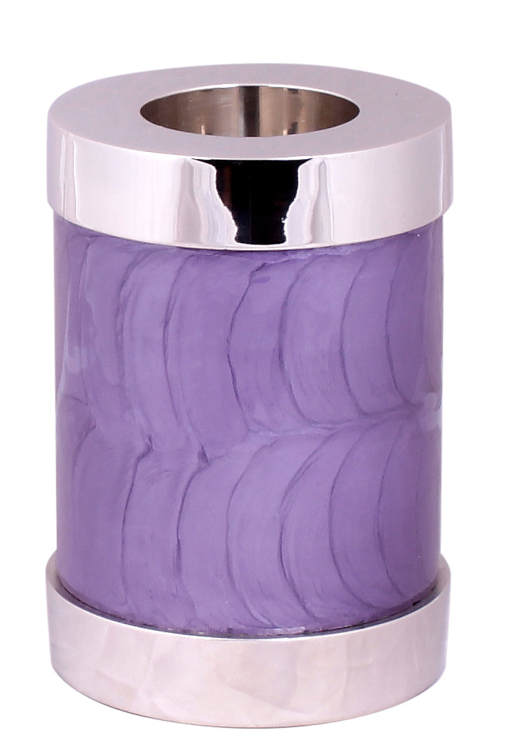 tealight urn, purple tealight urn, candle urn, small tealight urn, small candle urn, tealight cremation ashes urn, candle cremation ashes urn