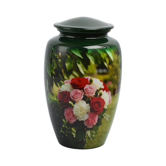 Flower Bouquet Adult Cremation Urn