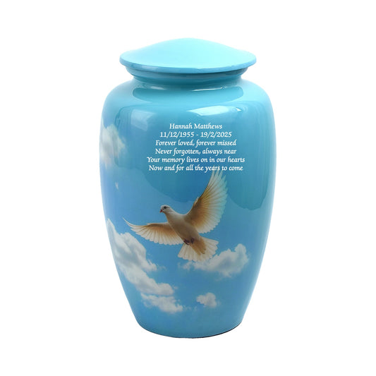 Flying Dove Adult Cremation Urn