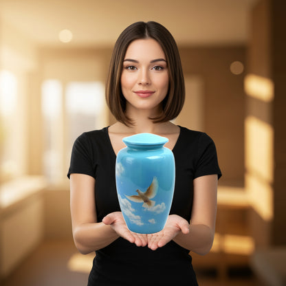 Flying Dove Adult Cremation Urn