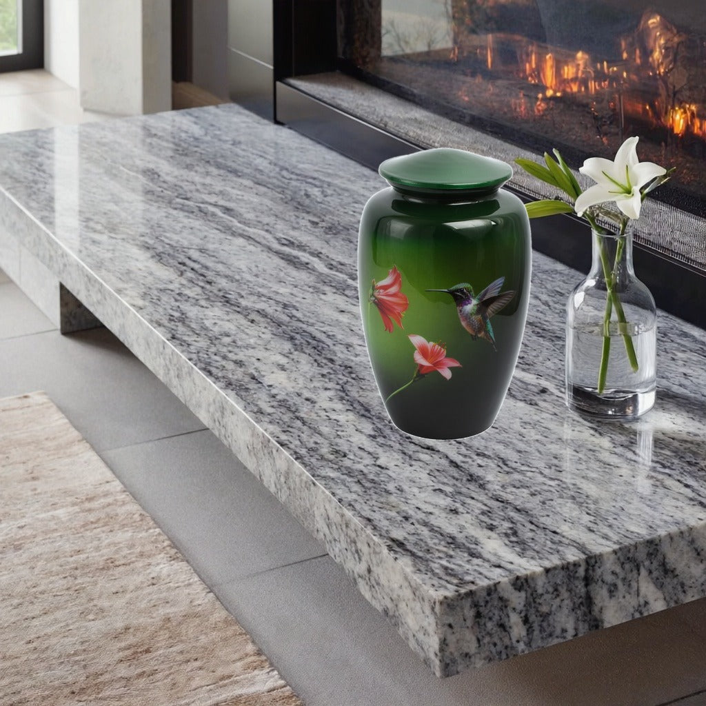 Humming Bird Adult Cremation Urn