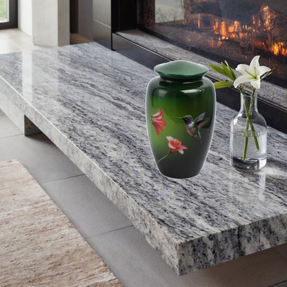 Humming Bird Adult Cremation Urn