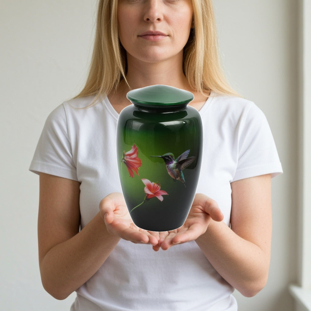 Humming Bird Adult Cremation Urn
