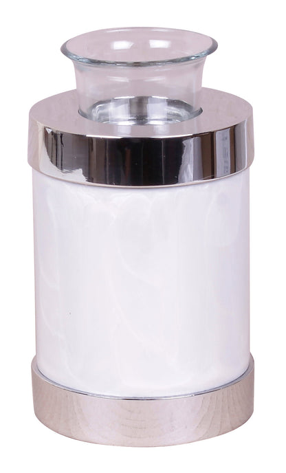 cremation urn for ashes , urn for ashes , container for ashes, ashes storage jar, human ashes container, large urn , british urn, adult ashes urn, cremation urn for human ashes, funeral memorial burial remembrance URN, affordable price urn, metal urn, white candle urn, free delivery urn, quick delivery urn