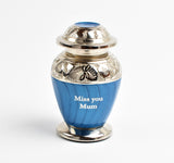 Blue & Silver Dove Keepsake