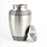 Pewter Hand Engraved Adult Cremation Urn